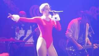 Miley Cyrus  Wrecking Ball  KDWB JingleBall 2013 Live  Xcel Energy Center  St Paul Minnesota [upl. by Siocnarf]