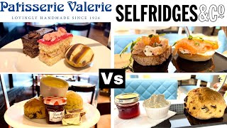 Afternoon Tea  Patisserie Valerie Vs Selfridges  Who Wins [upl. by Latoniah]