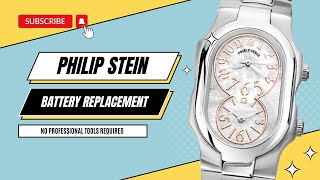 Philip Stein  Battery Replacement  how to Change a battery  DIY [upl. by Asik214]