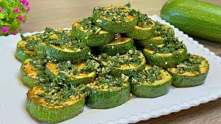 I have never eaten such delicious zucchini Spanish garlic zucchini Incredible recipes [upl. by Seravaj]