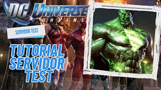 DCUO  Servidor TesT Tutorial [upl. by Theodore]