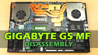 Gigabyte G5 MF 2023 Review  disassembly and upgrade options [upl. by Edny]