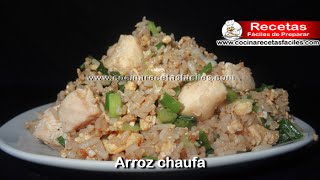 Receta de Arroz Chaufa [upl. by Phenice]