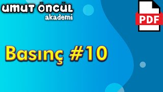 Basınç 10  Sıvı Basıncı  Soru Çözümü PDF [upl. by Rutherfurd]