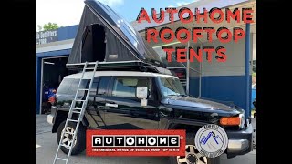 Autohome Rooftop Tents Columbus Air Top amp Maggiolina [upl. by Fortuna198]