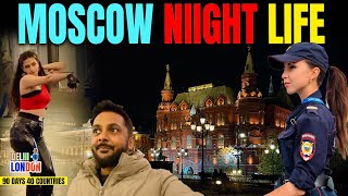 SURPRISED 😳 Exploring Moscow City In Night Ep  54 India To London Road Trip [upl. by Normak57]