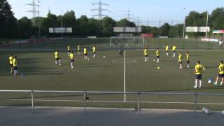 Fussballtraining mit Peter Hyballa  8erGitter 18 [upl. by Rimidalb]