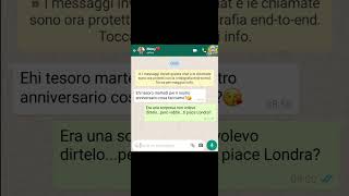 Stai programmando l anniversario perfetto😂 shorts whatsapp chat [upl. by Ytte753]