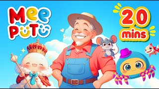 MeePutu  Old MacDonald Had a Farm  Top Kids Songs amp Nursery Rhymes Compilation [upl. by Zealand264]