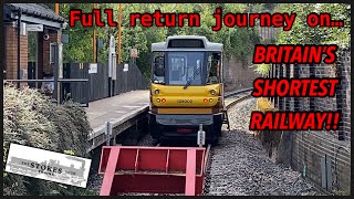 Full Return Journey on Britain’s Shortest Railway [upl. by Sikram]