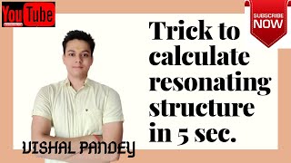 Trick to calculate resonating structures by vishal pandey NEETJEE [upl. by Weintrob]