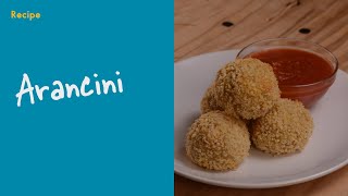 Recipe  Baked Arancini  Growing Chefs at Home [upl. by Martijn]