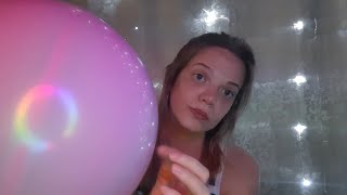 ASMR BIG PINK BALLOON 🎀 [upl. by Sethrida781]