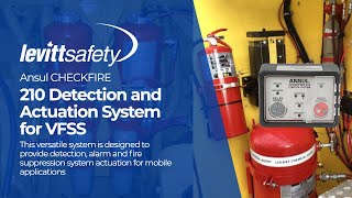 Ansul CHECKFIRE 210 Detection and Actuation System for VFSS [upl. by Nyleak864]