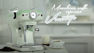 Macchina da Caffè Espresso Vintage  Ariete 1389 [upl. by Adnalram700]