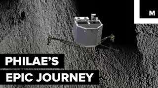 New Animation Shows Philae Touching Down on a Comet [upl. by Letnom]