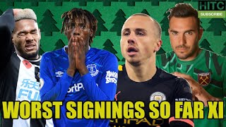 Worst Premier League Signings Of The Season So Far XI [upl. by Arahd]