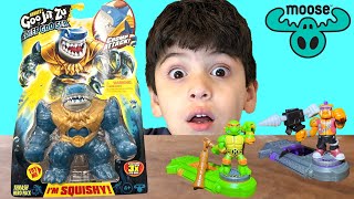 Epic Toy Unboxing Akedo Ninja Turtle amp Deep Goo Sea Thrash mooseenterprise [upl. by Niryt]