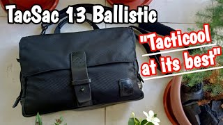 NutSac TacSac 13 Ballistic  Full Review  Elegant EDC bag [upl. by Gnauq]