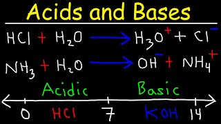 Acids and Bases  Basic Introduction  Chemistry [upl. by Tillfourd]