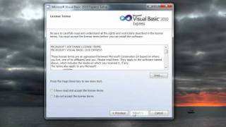 Visual Basic Tutorial  2  Installing The Visual Basic IDE [upl. by Enalb469]