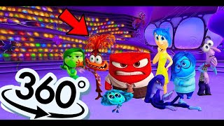 VR 360° Find the Emotions  Inside Out 2  Emotions hideandseek Challenge  360º VR Video 4K [upl. by Gan842]