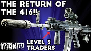 The HK416 Is So Back Baby  Escape From Tarkov [upl. by Wendeline]