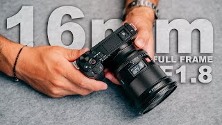 Review lente VILTROX 16mm F18 [upl. by Anot733]