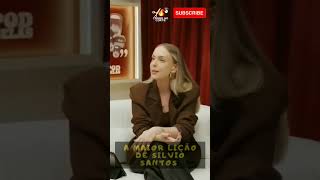 A MAIOR LIÇÃO larissamanoela shorts cortespodcast poddelas silviosantos podcast sbt global [upl. by Tonnie914]