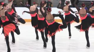 US Synchronized Skating Nationals Starlights Novice [upl. by Kosel]