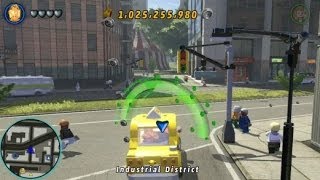 LEGO Marvel Super Heroes  Industrial Area 100 All Collectibles  Gold BricksTokensMissions [upl. by Noiraa]