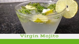 Mojito Drink  How to Make Mojito Drink  रिफ्रेशिंग वर्जिन मोइतो ड्रिंक बनाने की विधि [upl. by Genia247]