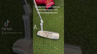 Scotty Cameron Special Select Newport Putter Mint wwwchipnputtcom scottycameron shorts [upl. by Akciret601]