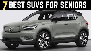 Top 7 BEST SUVs For Seniors 2023  SUVs To BUY [upl. by Landes]