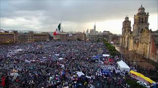 5° Aniversario del Triunfo del Pueblo desde el Zócalo de la Ciudad de México [upl. by Early]