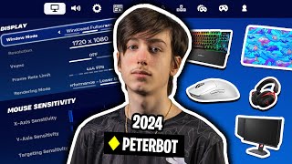 Peterbot FINALLY Reveals NEW SETUP amp HIDDEN Settings BEST Settings [upl. by Nosredna441]