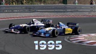 F1 1995 EL COMIENZO DE UNA NUEVA ERA [upl. by Carleton679]