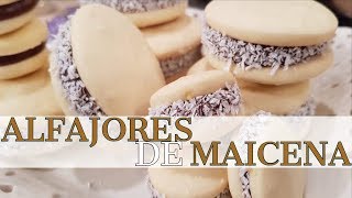 Como hacer Alfajores de Maicena  RECETA ORIGINAL [upl. by Deena]