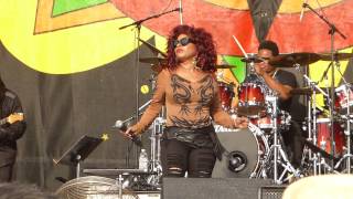 Chaka Khan Tell Me Something Good Jazz Fest 2014 [upl. by Ocirema]