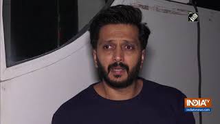 Riteish Deshmukh urges people to follow COVID protocols [upl. by Nottarts]