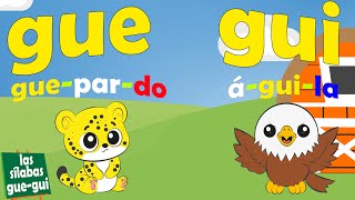 quotLas silabas ¡¡ gue gui  PARA NIÑOS 👦👧 [upl. by Luane151]