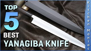 Top 5 Best Yanagiba Knife Review in 2023 [upl. by Lonier]