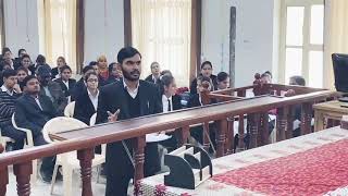 MOOT COURT SESSION TRAILGOVT LAW COLLEGE CHURU RAJ 2019 [upl. by Cirillo]