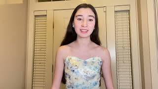 Hannah Messineo  S’altro Che lagrime  2024 Classical Music Competition [upl. by Saoj]