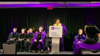 20230518NYU Tandon PhD Hooding Ceremony in New York Marriott HDR [upl. by Airres680]