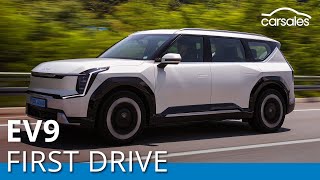 2023 Kia EV9 Review  Will Aussies embrace this Toyota LandCruisersize sevenseat electric SUV [upl. by Airetnohs980]