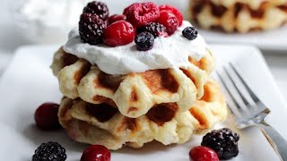 Authentic Liege Waffle Recipe [upl. by Hajan]