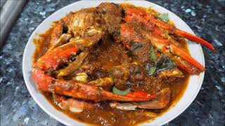 How To Make Jaffna Style Crab curry  யாழ்ப்பாண நண்டு குழம்பு [upl. by Anemaj60]