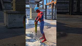 spider man kese alian se bachayagtaspiderman spiderman [upl. by Haidebej]