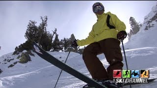 Shane McConkey Gives a Tour of the Famous KT  22 Chair at Squaw Valley USA [upl. by Aleafar536]